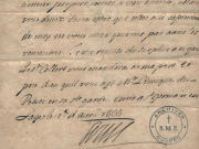 Original des Lettres patentes pour la fondation du Séminaire de Québec (Crédits Photo MCQ)