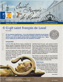 Bulletin du Centre d'animation François-de Laval, mai 2018