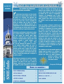 Nouveau bulletin SME-Info volume XLIII, no. 4, décembre 2016  