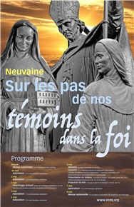 Neuvaine sur les pas de nos témoins dans la foi