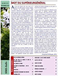 Édition de septembre 2019 - SME-info Vol. XLVI, no 3 septembre 2019 