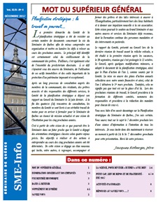 Bulletin SME-Info Vol. XLIV-no 4 Décembre 2017