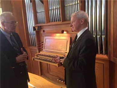 Inauguration d'un nouvel orgue au Grand Séminaire de Québec
